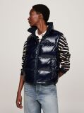 Blue Reversible Teddy Down Vest  Women
