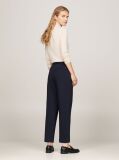 Multi Pressed Slim Straight Leg Trousers  Women