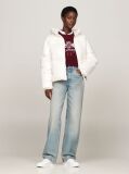 White Glossy Water Repellent Down Jacket  Women
