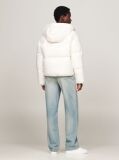 White Glossy Water Repellent Down Jacket  Women