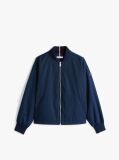 Blue Geaca Bomber Captusita Rezistenta La Apa  Femei