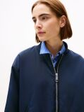 Blue Geaca Bomber Captusita Rezistenta La Apa  Femei