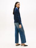 Blue Pure Wool Cable Knit Jumper  Women