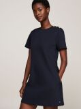 Multi Shoulder Button Mini Shift Dress  Women