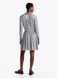 Multi Rochie Mini Fit And Flare Cu Centura  Femei