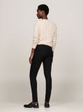 Negru Jeans Skinny Cu Talie Medie  Femei