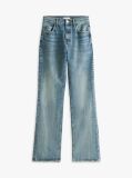 Blue Blugi Bootcut Relaxati Talie Inalta  Femei