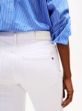 Alb Jeans Bootcut Alb Cu Talie Medie  Femei