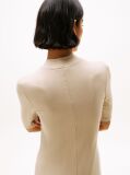 Bej Rochie Slim Midi Bodycon  Femei