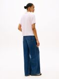 Roz Tricou Polo Lejer  Femei