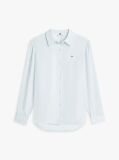 Blue Regular Fit Linen Shirt  Women