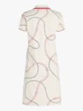 Multi Tipped Collar Mini Polo Dress  Women
