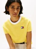 Galben Tricou Hilfiger Sailing Relaxed Back Logo  Femei