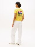 Galben Tricou Hilfiger Sailing Relaxed Back Logo  Femei