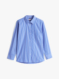 Multi Oversized Fit Poplin Shirt  Women