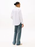 White Oversized Fit Poplin Shirt  Women