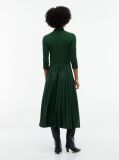 Verde Rochie Midi Plisata Cu Croiala Fit And Flare  Femei