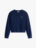 Blue Hanorac TH Script Pique  Femei