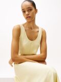 Yellow Linen Blend Maxi Dress  Women