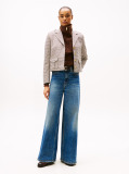 Blue 70s Blugi Cu Talie Inalta Wide Leg  Femei