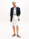 Blue Relaxed Single Breasted Longline Blazer  Women