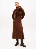 Maro Rochie Midi Fit And Flare Cu Dungi Tricotate  Femei