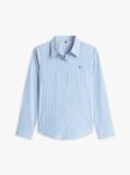 Blue Regular Fit Poplin Shirt  Women