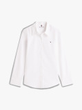 Alb Camasa Poplin Regular Fit  Femei