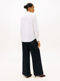 Alb Camasa Poplin Regular Fit  Femei