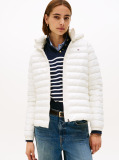 Beige Water Repellent Padded Packable Slim Jacket  Women
