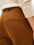 Maro Pantaloni Slim Din Gabardina  Femei