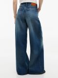 Blue Indie High Rise '70s Wide Jeans  Women