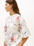 Multi Tricou Oversized Relaxat Cu Imprimeu Floral  Femei