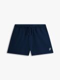 Blue Pantaloni Scurti Din Terry Cu Logo Brodat  Femei