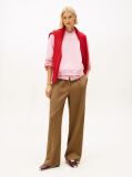 Roz Sweatshirt Terry Cu Broderie Logo  Femei