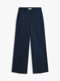 Blue Pantaloni Chino Cu Croiala Wide  Femei