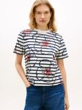 Multi Tricou Din Tricot Interlock Cu Imprimeu Floral  Femei