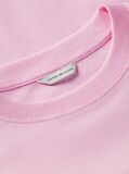 Roz Tricou Boxy Din Tricot Interlock  Femei