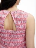 Multi Stripe Smock Sleeveless Fit And Flare Maxi Dress  Women