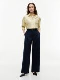 Yellow Boxy Fit Poplin Shirt  Women