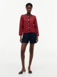 Multi Cardigan Boxy Cu Nasturi In Nuanta Aurie  Femei