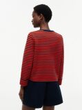 Multi Cardigan Boxy Cu Nasturi In Nuanta Aurie  Femei