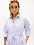 Multi Rochie Gen Camasa Midi Din Poplin Brodata  Femei
