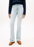 Blue Blugi Bootcut Cu Talie Medie Decolorati  Femei
