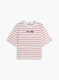 Multi Tricou Lejer Cu Guler Rotund Si Logo Brodat  Femei