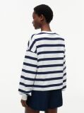 Multi Logo Relaxed Crew Neck Sweatshirt  Women