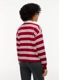 Multi Bluza De Trening Polo Cu Croiala Lejera Si Dungi  Femei