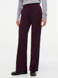 Rosu Pantaloni Travel Bootcut Cu Croiala Slim  Femei