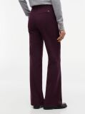 Rosu Pantaloni Travel Bootcut Cu Croiala Slim  Femei