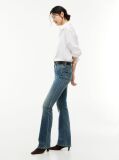 Blue Skye Mid Rise Bootcut Faded Jeans  Women